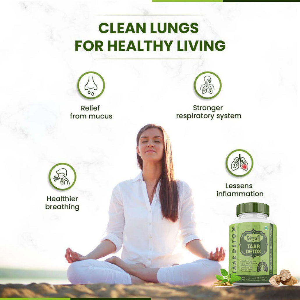 TAAR DETOX CAPSULE | AYURVEDIC LUNGS DETOX