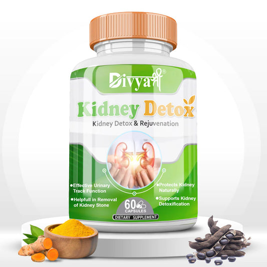 Divyashree Kidney Detox - Natural Kidney Cleanse Formula