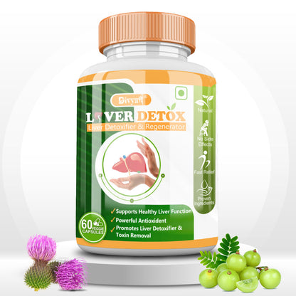 Divyashree Liver Detox | 100% Ayurvedic Liver Detox Tablets