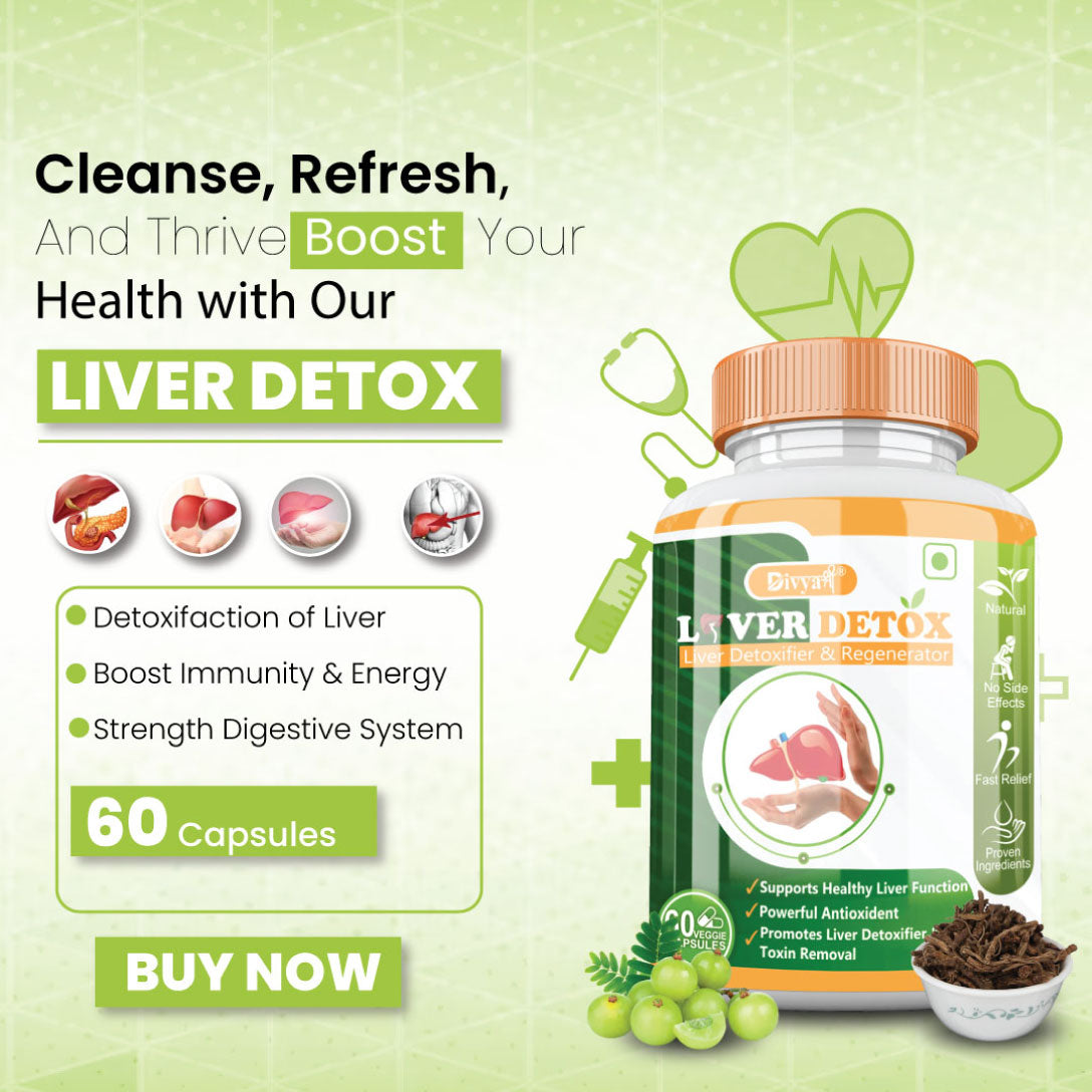 Liver Detox - Helps in Reversing Fatty Liver and Liver Toxins